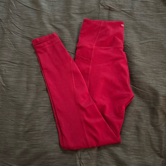 Small Red Victoria Secret Leggings - Picture 1 of 3